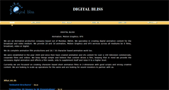 Desktop Screenshot of digitalbliss.in